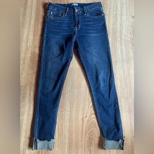 Dear John Gisele High Waisted Cuffed Ankle Jeans
